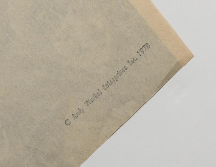 Bild 1 zu Objekt, 'Jackie Kennedy' (1964), 1978  , Andy Warhol Enterprises, 1978, 142C 452