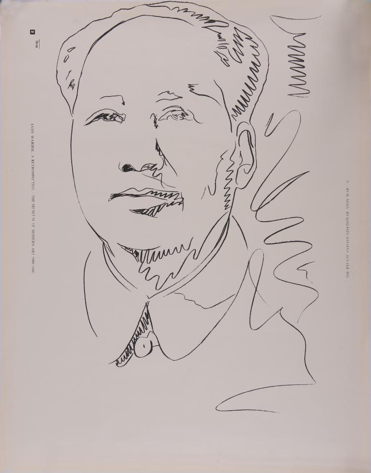 Hauptbild zu Objekt, 'Mao' (Wallpaper), 1989 , 142C 456