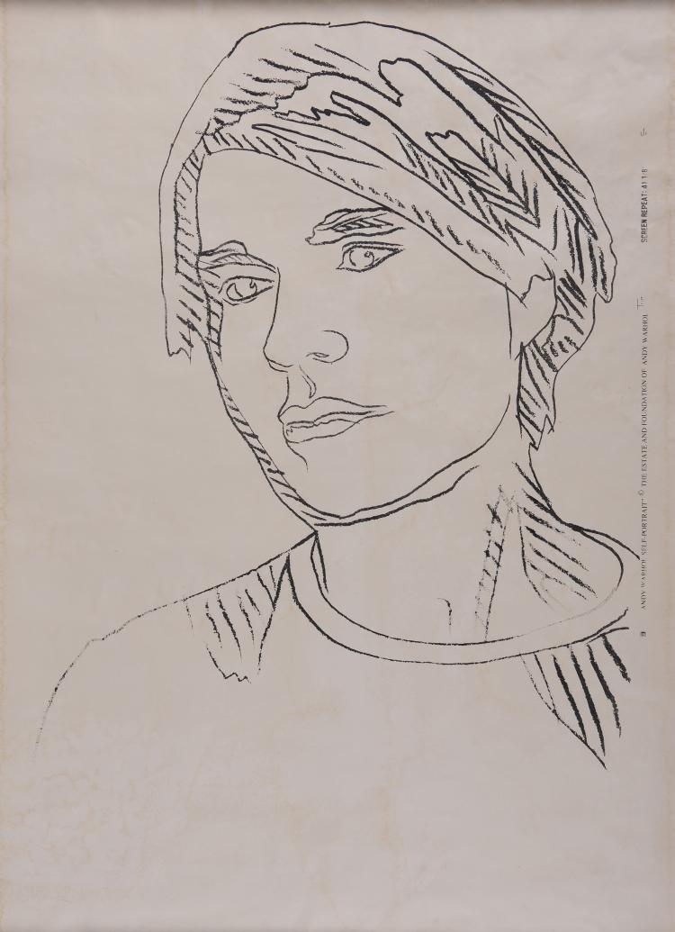 Hauptbild zu Objekt, 'Self-Portrait' (Wallpaper), 1978, 142C 462