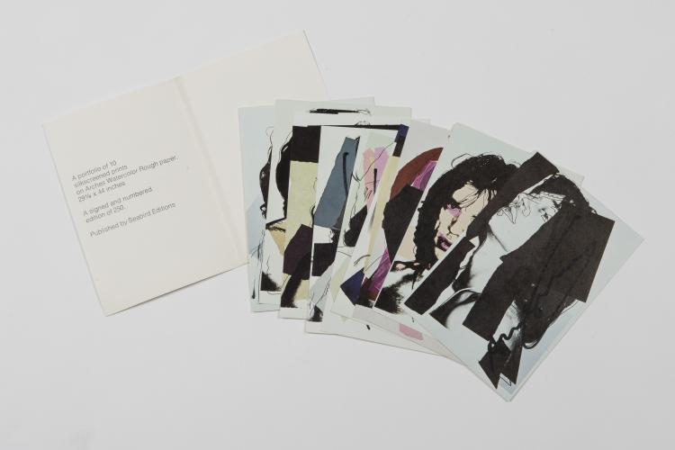 Bild 2 zu Objekt, Kleine Promotion-Mappe zum Portfolio 'Andy Warhol Mick Jagger' von Castelli Graphics New York, 1975, Castelli Graphics New York, 142C 457