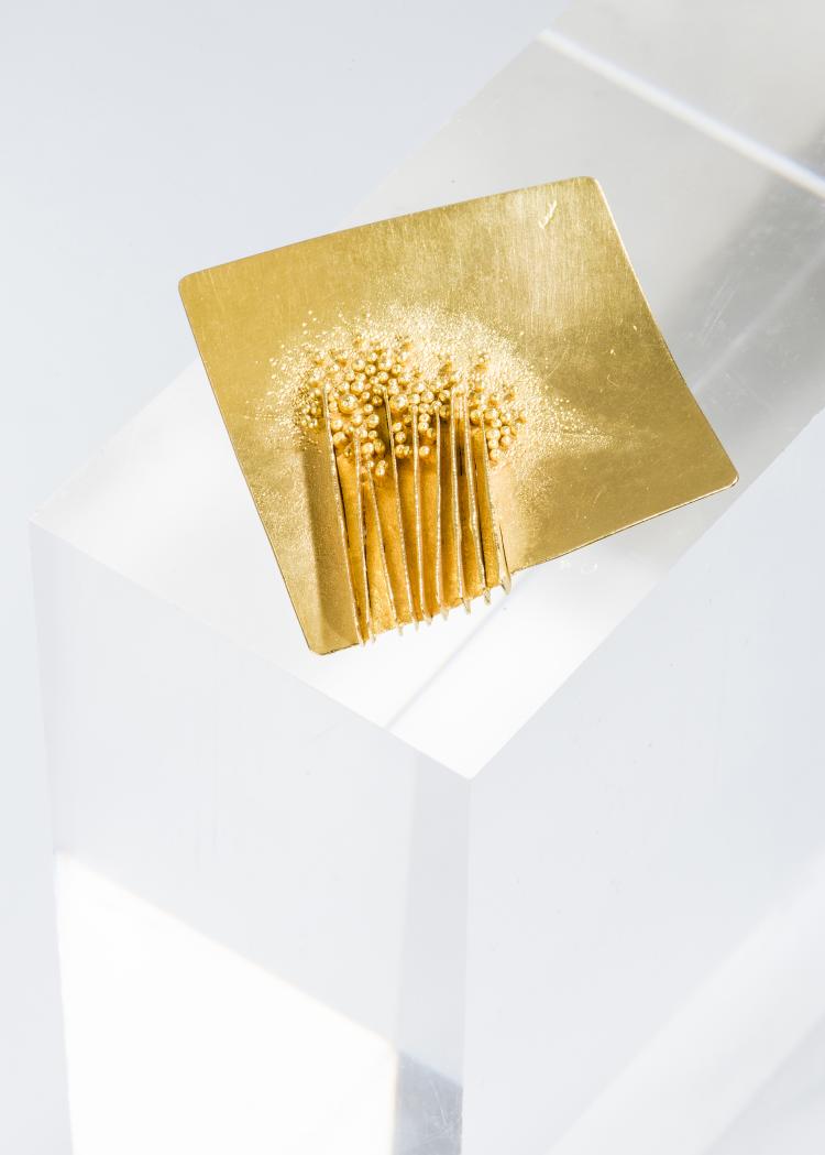 Hauptbild zu Objekt, Brooch, 1971, Karl Heinz Reister, 142B 211