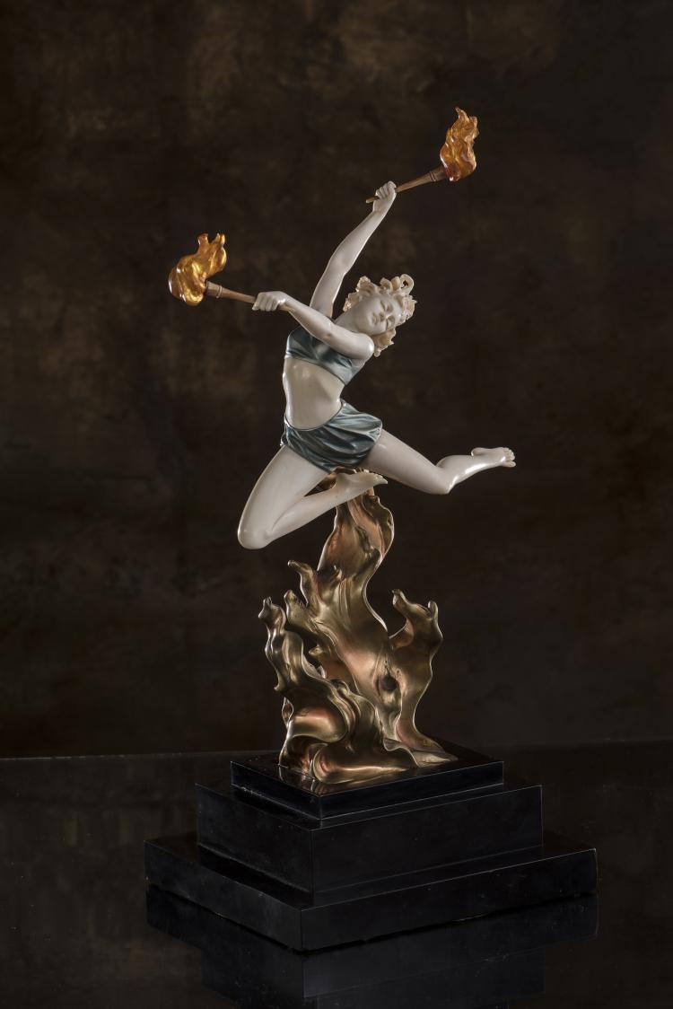 Bild 3 zu Objekt, 'Flamment&auml;nzerin', um 1928, Preiss & Kassler, Berlin, 141D 10