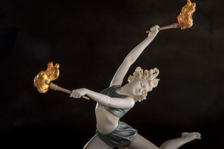 Bild 4 zu Objekt, 'Flamment&auml;nzerin', um 1928, Preiss & Kassler, Berlin, 141D 10