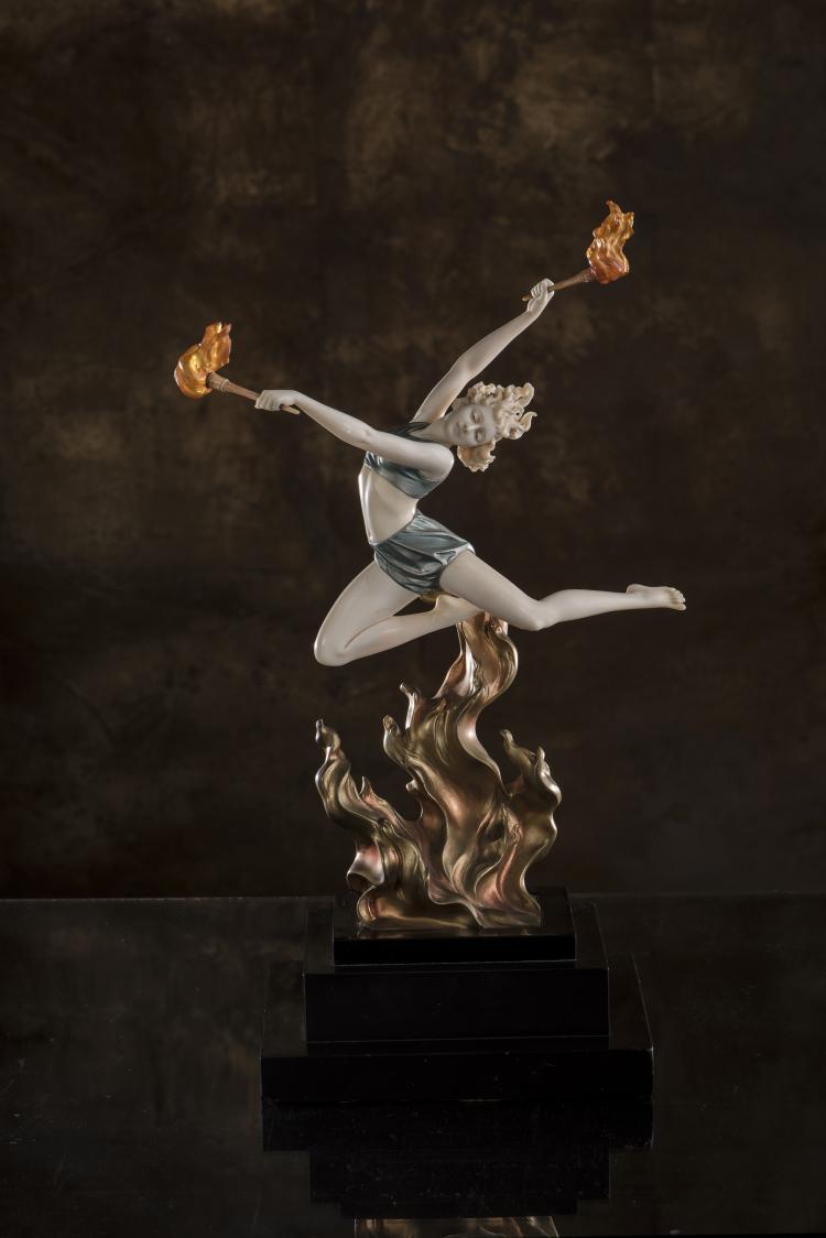 Bild 5 zu Objekt, 'Flamment&auml;nzerin', um 1928, Preiss & Kassler, Berlin, 141D 10