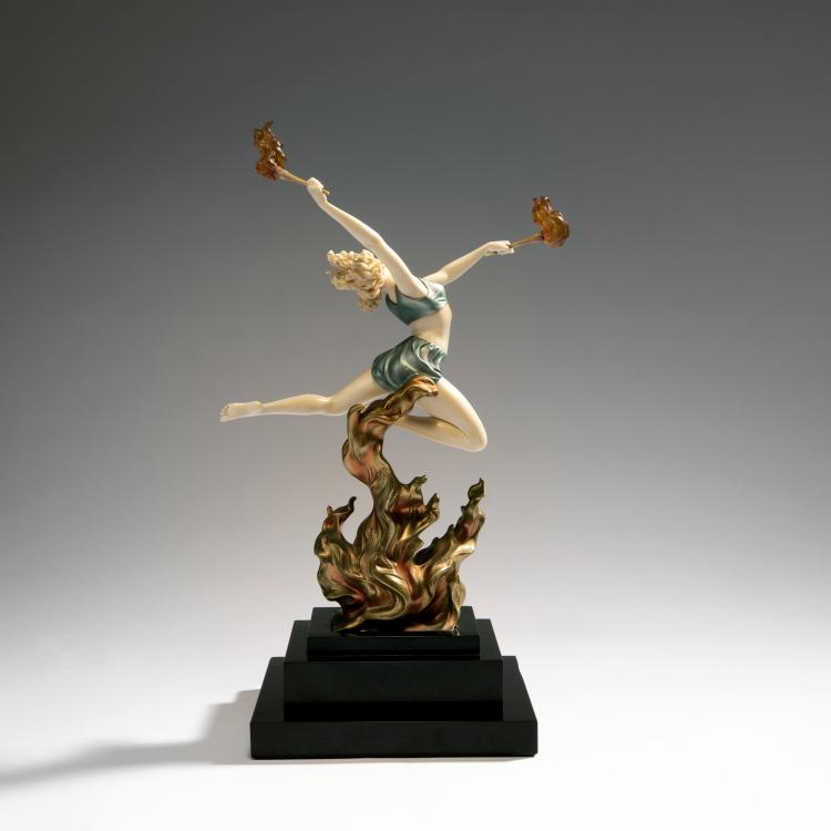 Bild 10 zu Objekt, 'Flamment&auml;nzerin', um 1928, Preiss & Kassler, Berlin, 141D 10