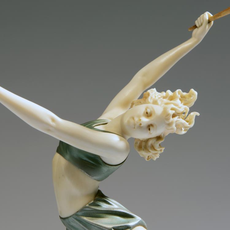 Bild 11 zu Objekt, 'Flamment&auml;nzerin', um 1928, Preiss & Kassler, Berlin, 141D 10