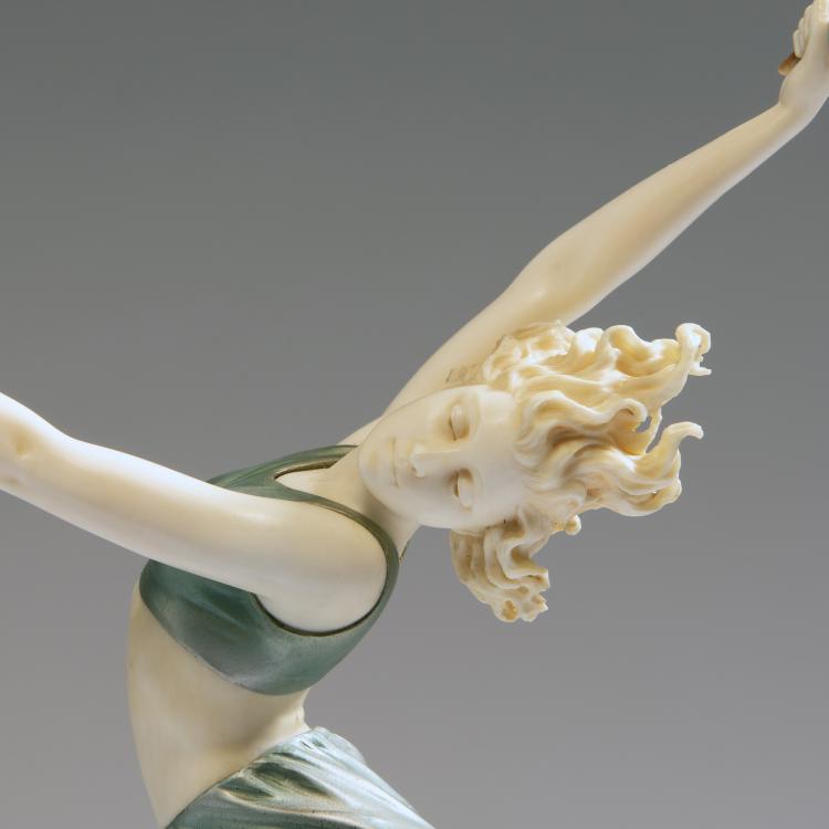 Bild 12 zu Objekt, 'Flamment&auml;nzerin', um 1928, Preiss & Kassler, Berlin, 141D 10