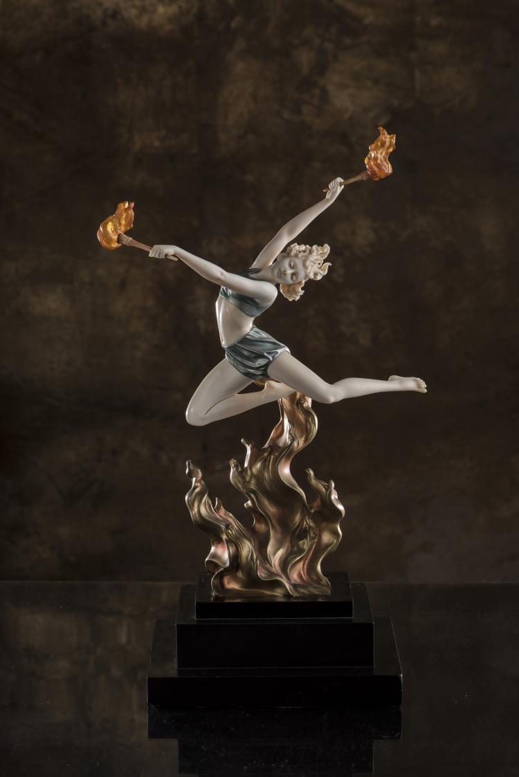 Bild 15 zu Objekt, 'Flamment&auml;nzerin', um 1928, Preiss & Kassler, Berlin, 141D 10