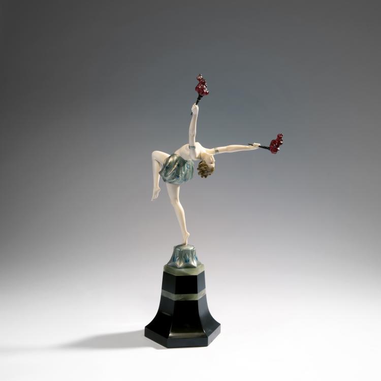 Hauptbild zu Objekt, 'Torch Dancer' c. 1928, Preiss & Kassler, Berlin, 141D 11