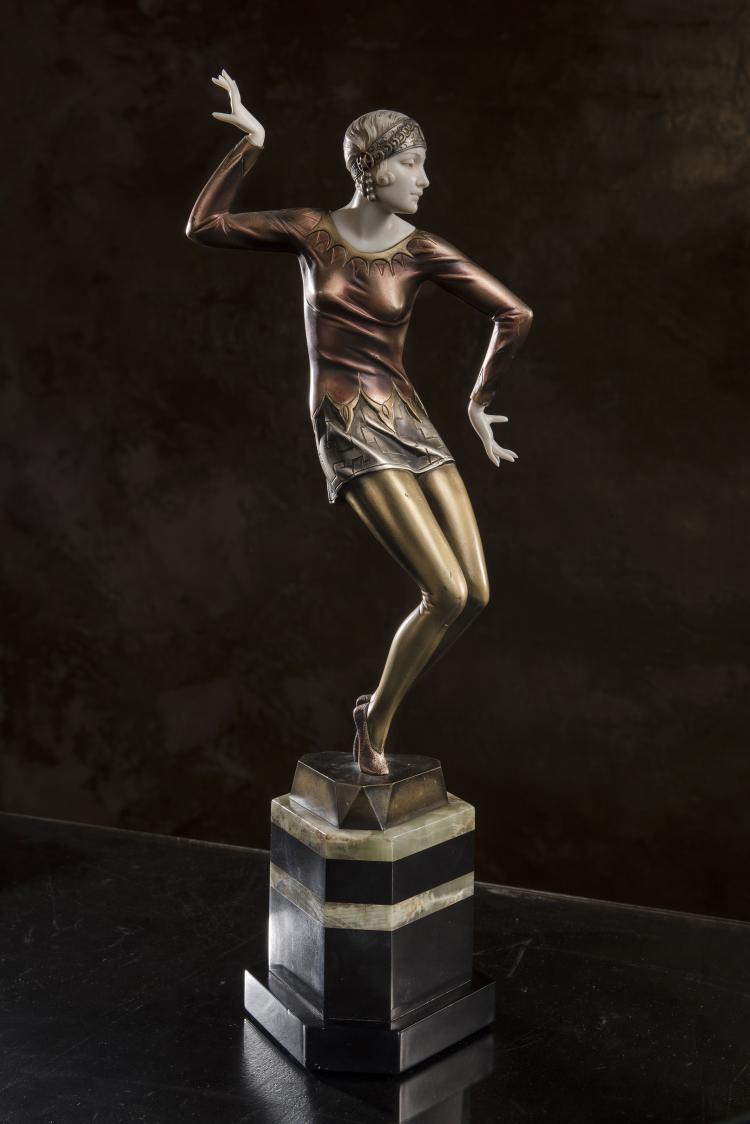 Bild 2 zu Objekt, 'Charleston Dancer' - 'The Red Dancer', um 1925, Preiss & Kassler, Berlin, 141D 7