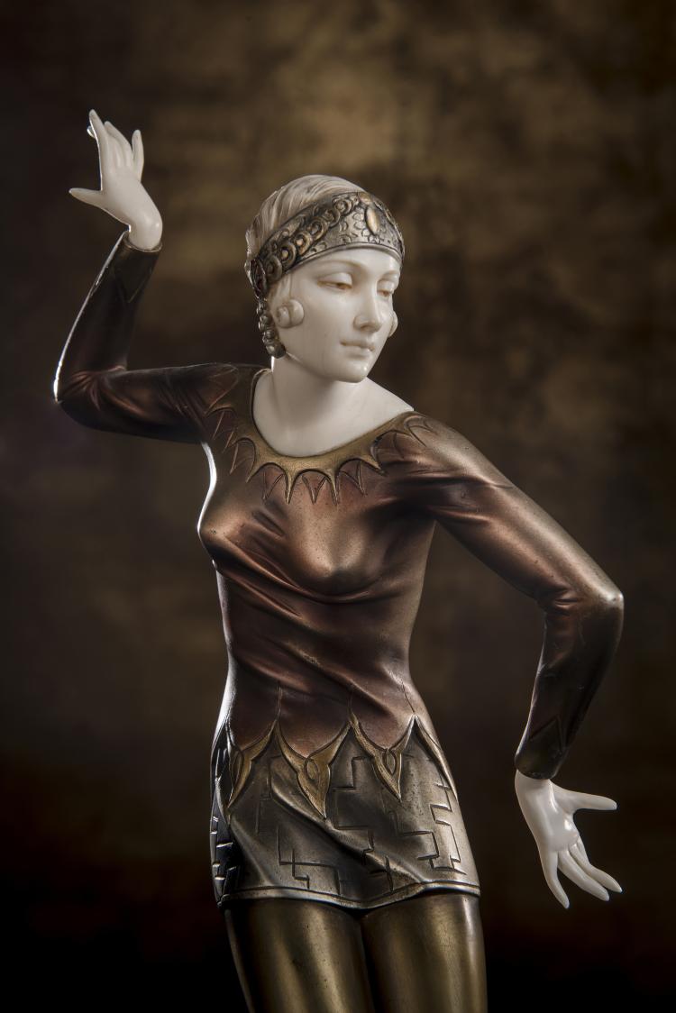 Bild 6 zu Objekt, 'Charleston Dancer' - 'The Red Dancer', um 1925, Preiss & Kassler, Berlin, 141D 7