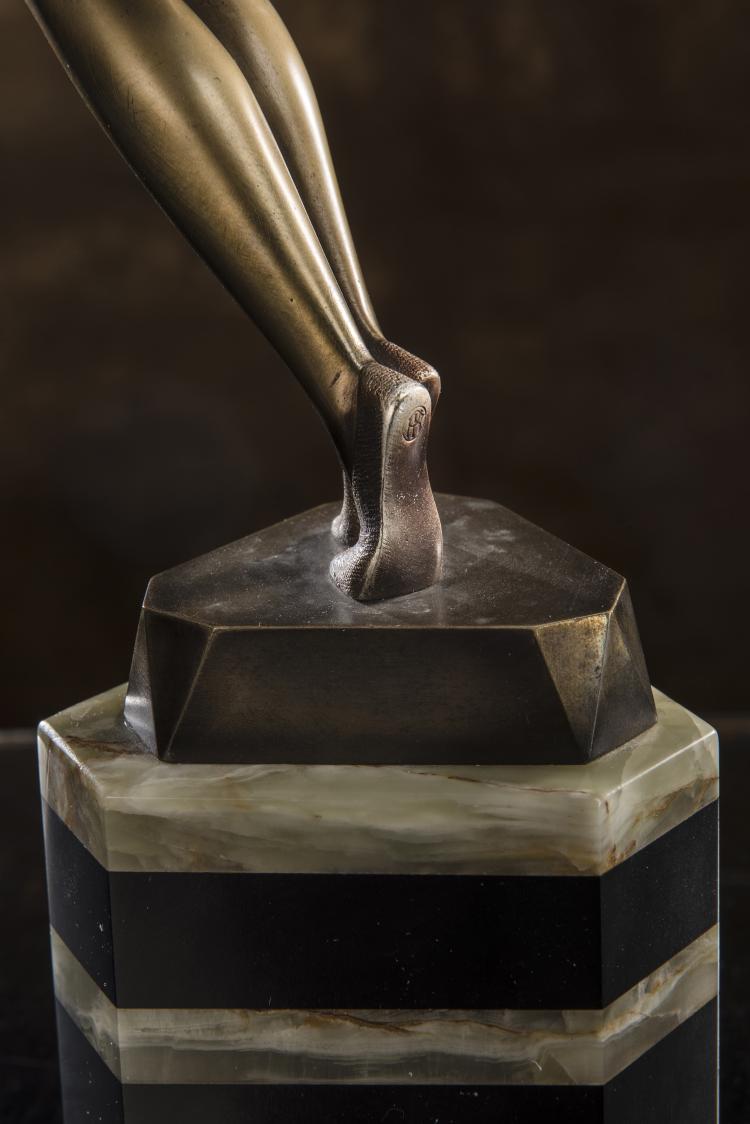 Bild 7 zu Objekt, 'Charleston Dancer' - 'The Red Dancer', um 1925, Preiss & Kassler, Berlin, 141D 7