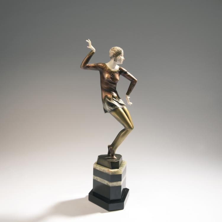 Bild 9 zu Objekt, 'Charleston Dancer' - 'The Red Dancer', um 1925, Preiss & Kassler, Berlin, 141D 7