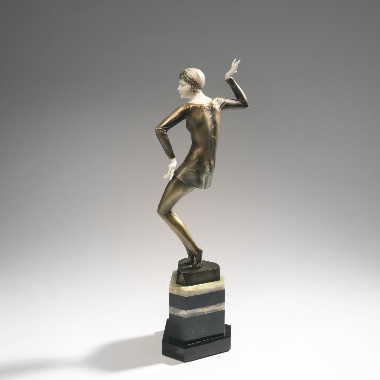 Bild 11 zu Objekt, 'Charleston Dancer' - 'The Red Dancer', um 1925, Preiss & Kassler, Berlin, 141D 7