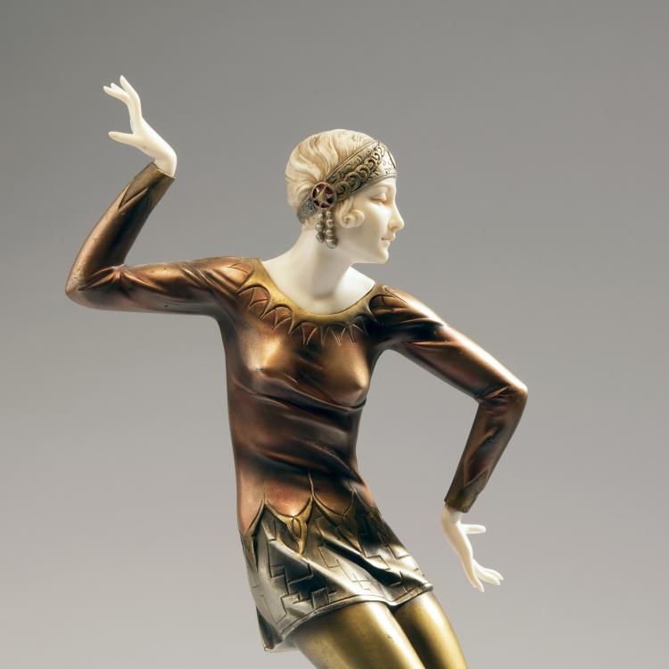 Bild 13 zu Objekt, 'Charleston Dancer' - 'The Red Dancer', um 1925, Preiss & Kassler, Berlin, 141D 7