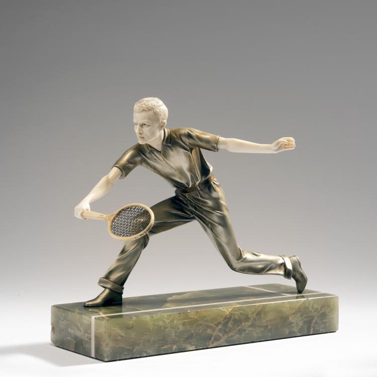 Hauptbild zu Objekt, 'Tennis Player', c. 1928, 141D 15
