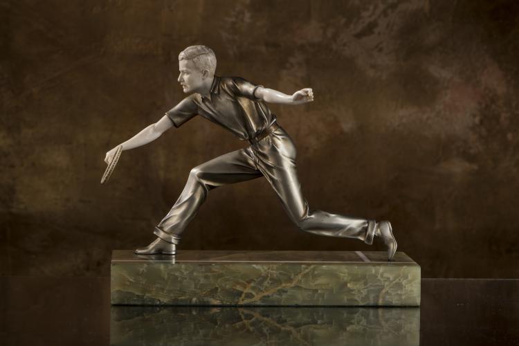 Bild 1 zu Objekt, 'Tennis Player', c. 1928, 141D 15