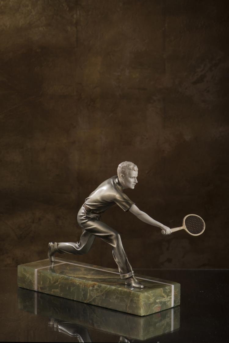 Bild 6 zu Objekt, 'Tennis Player', c. 1928, 141D 15