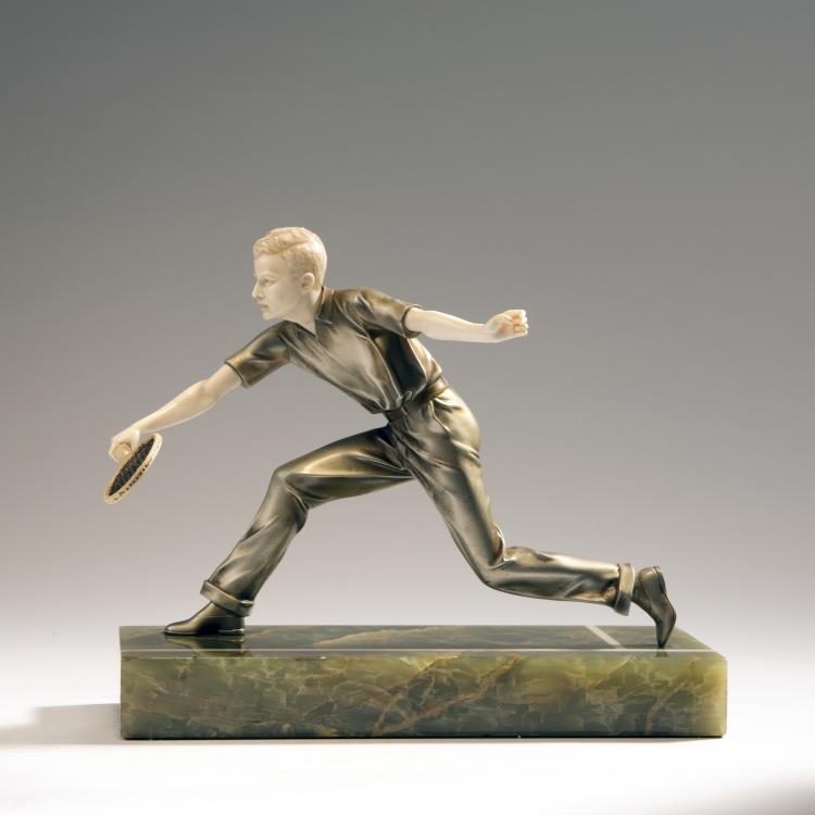Bild 9 zu Objekt, 'Tennis Player', c. 1928, 141D 15