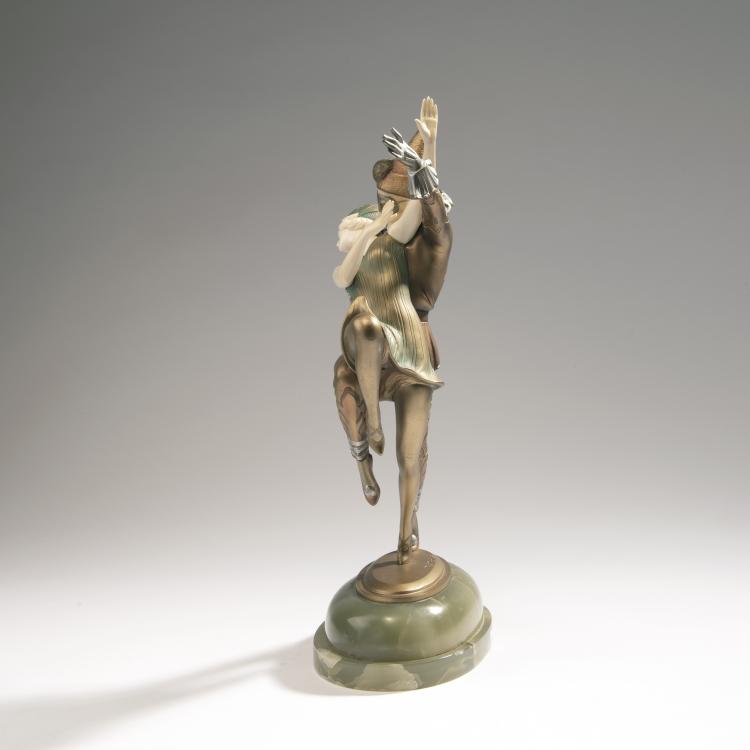 Bild 3 zu Objekt, 'Columbine and Harlequin', c. 1925, Preiss & Kassler, Berlin, 141D 33