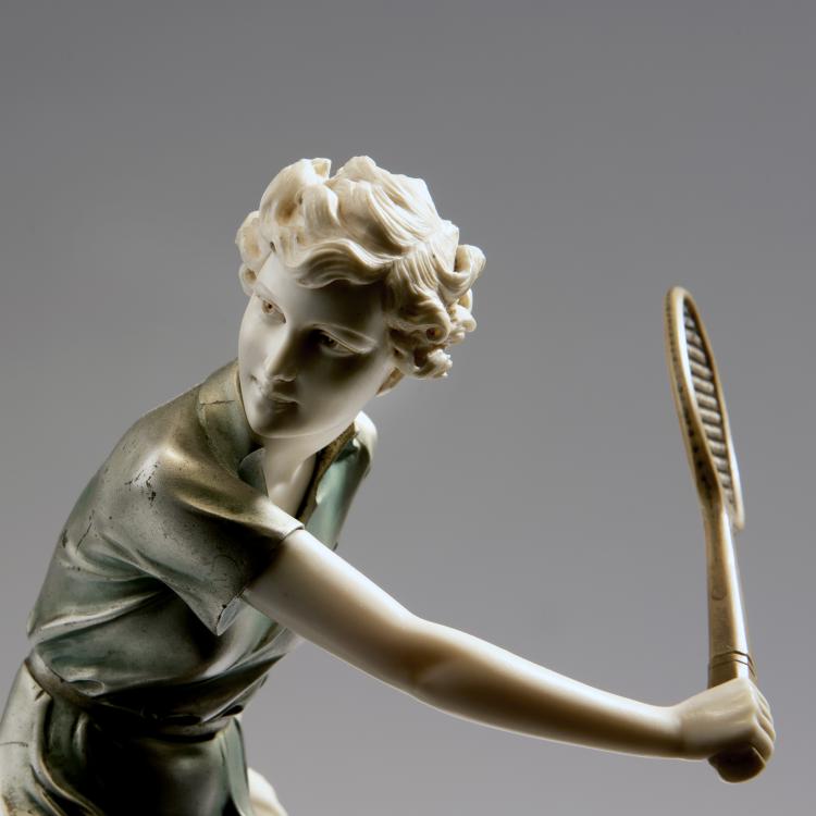 Bild 12 zu Objekt, 'Tennis Player', c. 1928, Preiss & Kassler, Berlin, 141D 16