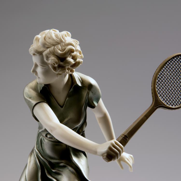 Bild 13 zu Objekt, 'Tennis Player', c. 1928, Preiss & Kassler, Berlin, 141D 16