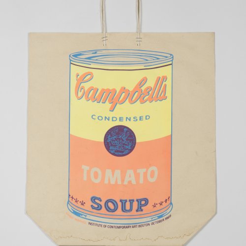 'Campbell's Tomato Soup Can Shopping Bag', 1966