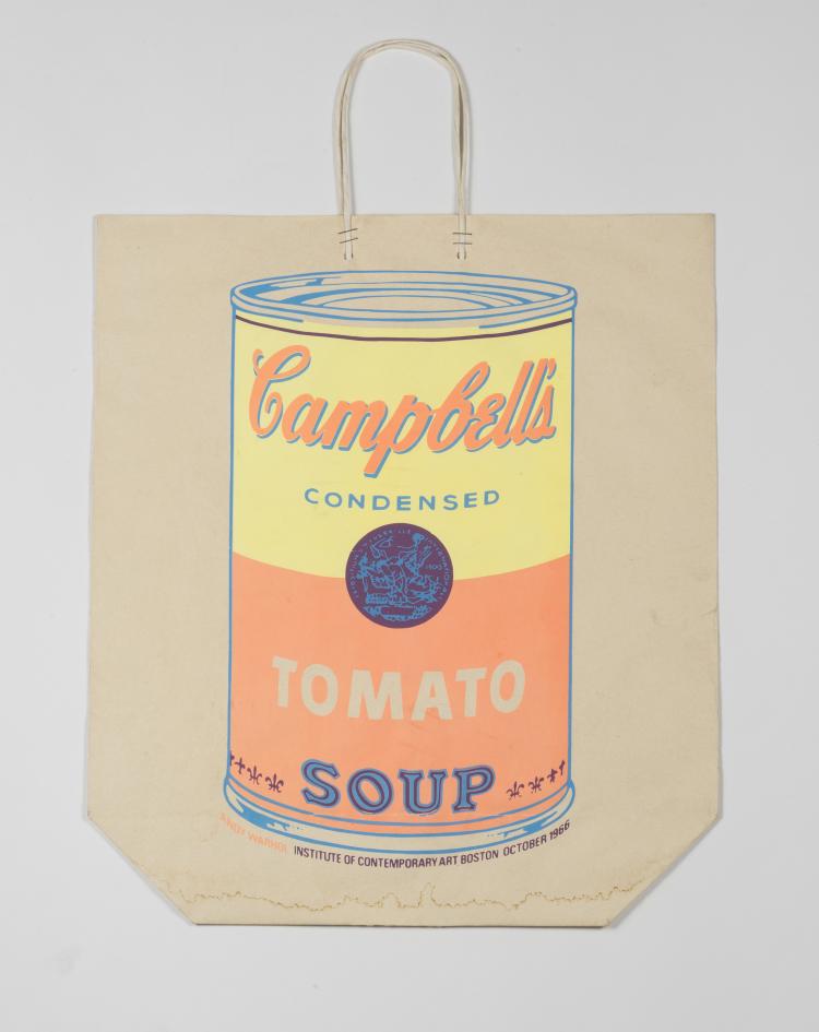 Hauptbild zu Objekt, 'Campbell's Tomato Soup Can Shopping Bag', 1966, 142C 453