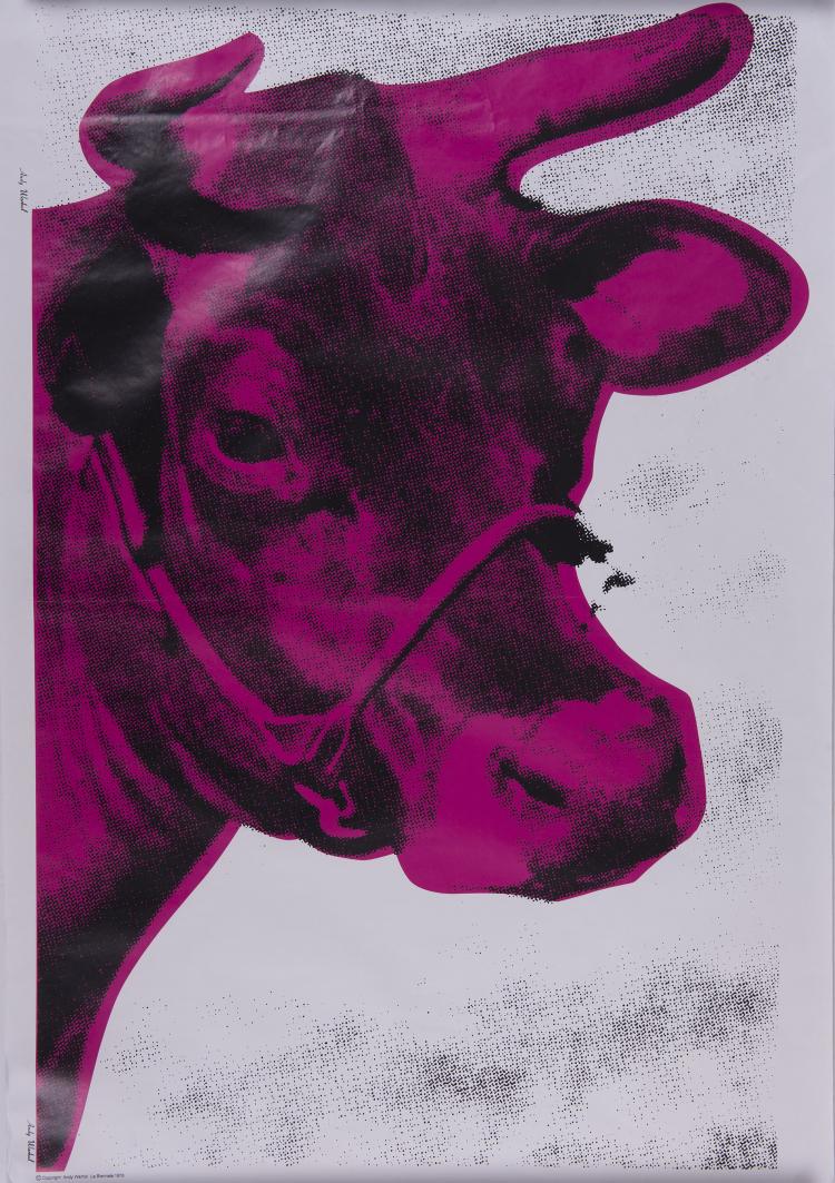 Hauptbild zu Objekt, 'Cow' (Wallpaper La Biennale), 1976 , 142C 458