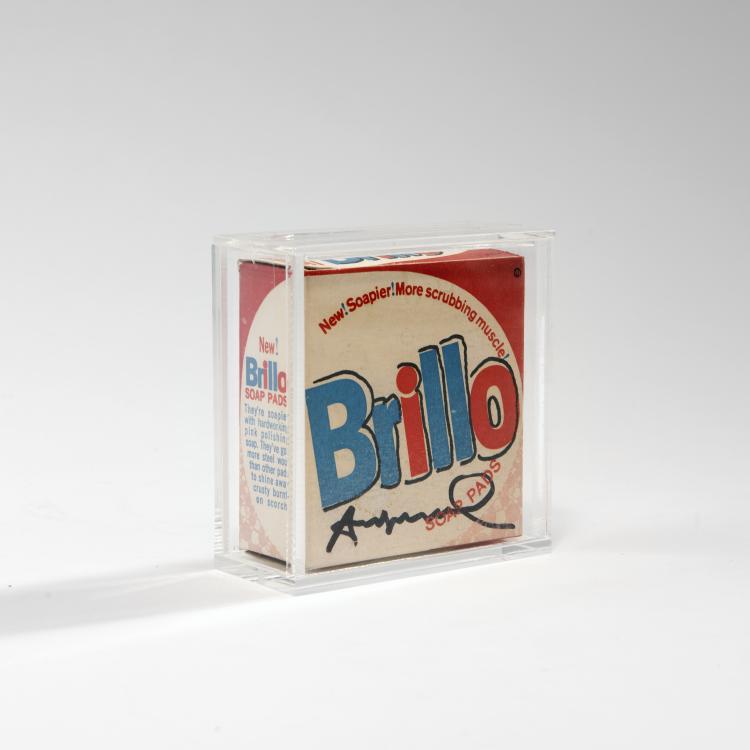Hauptbild zu Objekt, 'Brillo Box Soap Pads', 1960er Jahre  , 142C 450