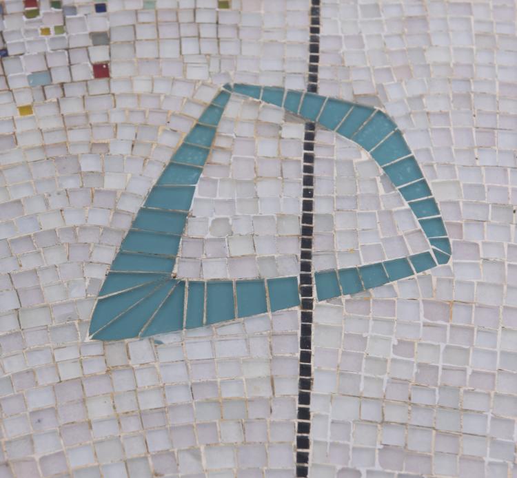 Bild 3 zu Objekt, Mosaiktisch, um 1955, Schweiz, 143B 335