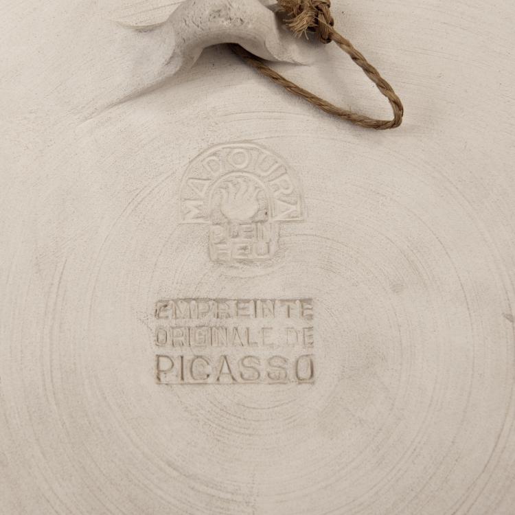 Bild 1 zu Objekt, 'Three figures on a trampoline', 1956, Madoura Plein Feu, 142C 410