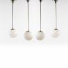 Six pendant lights, c. 1930 