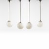 Six pendant lights, c. 1930 