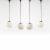 Six pendant lights, c. 1930 