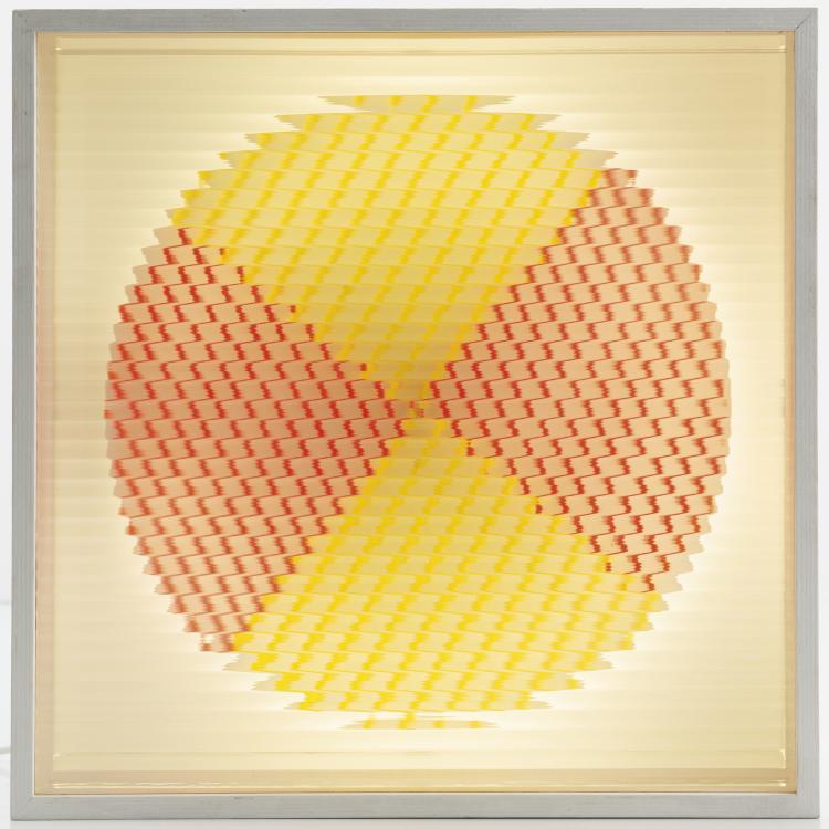 Hauptbild zu Objekt, Lichtkinetik, 2007, Hirschmeier, Werner, 143B 483