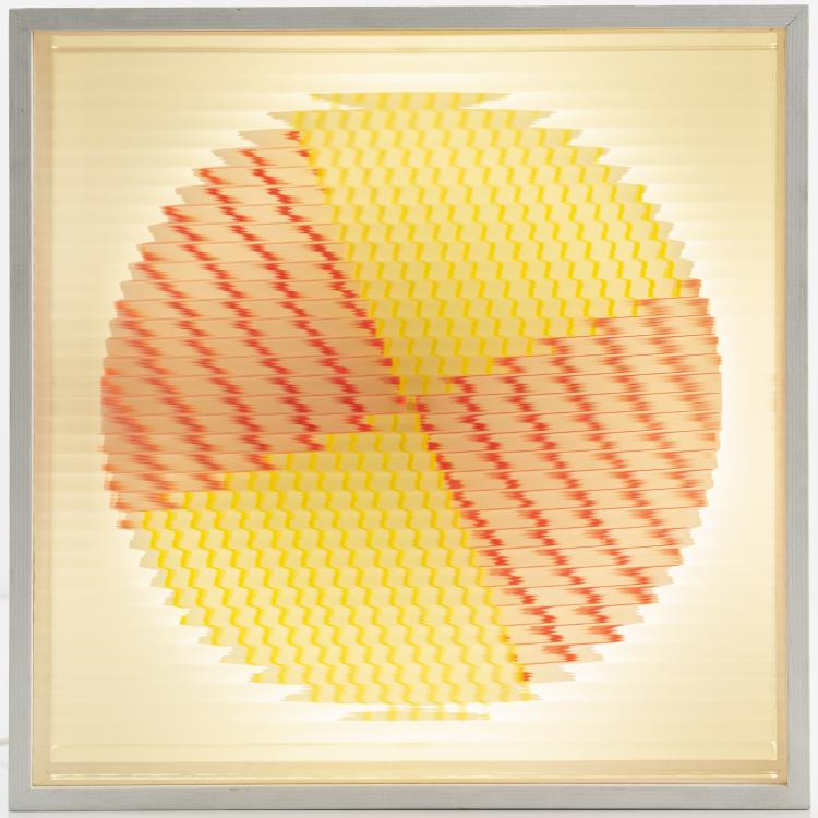 Bild 1 zu Objekt, Lichtkinetik, 2007, Hirschmeier, Werner, 143B 483