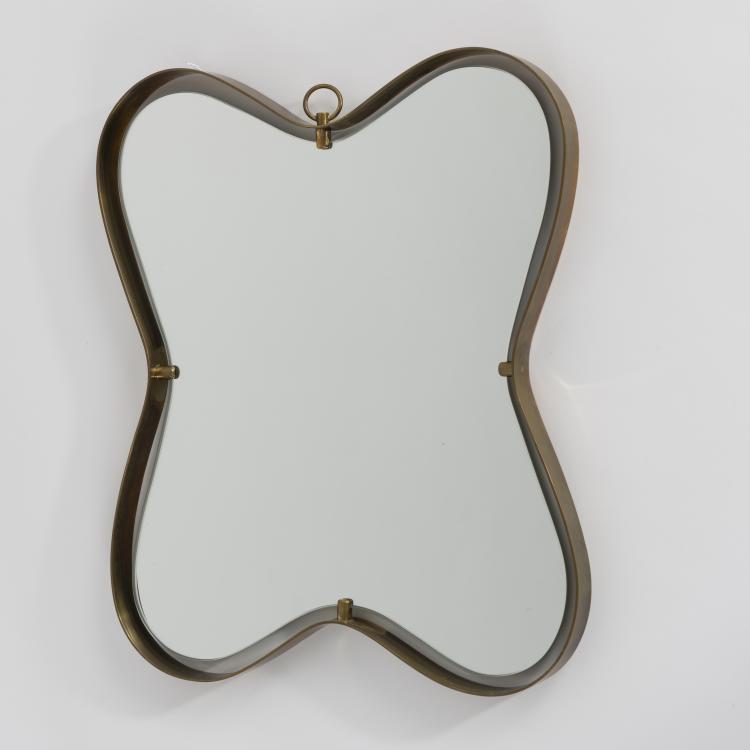 Bild 1 zu Objekt, 'Clover' mirror, c. 1950, Italien, 143A 21