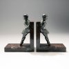 Pair of bookends, ballerina, 1920s