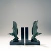 Pair of bookends, condor, 1930s