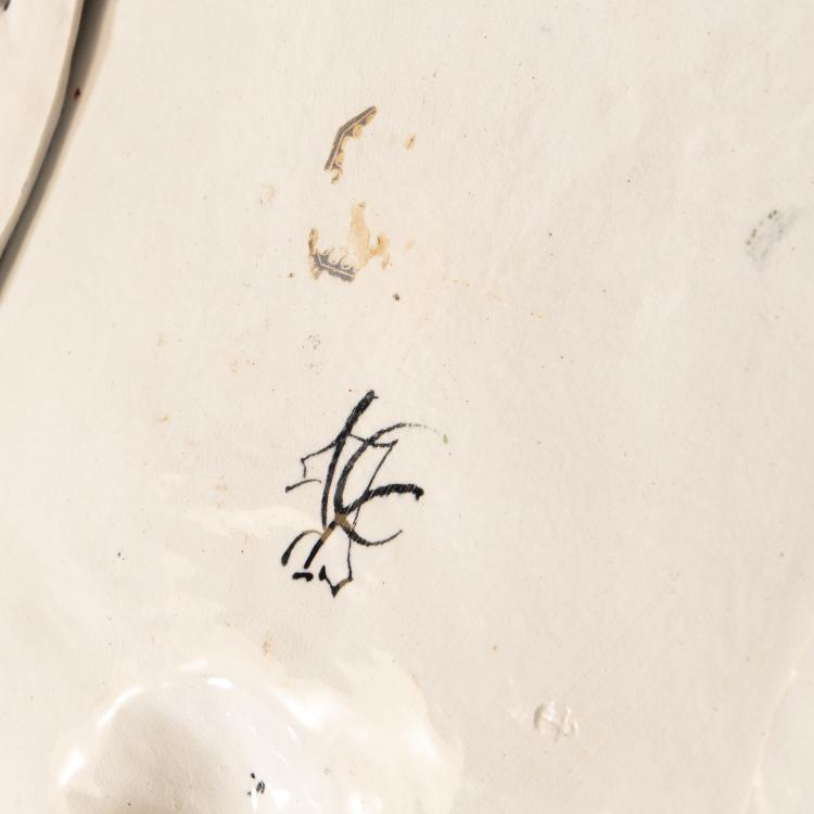 Bild 2 zu Objekt, Leuchterapplique, um 1880, Keller & Gu&eacute;rin, Lun&eacute;ville, 141C 582