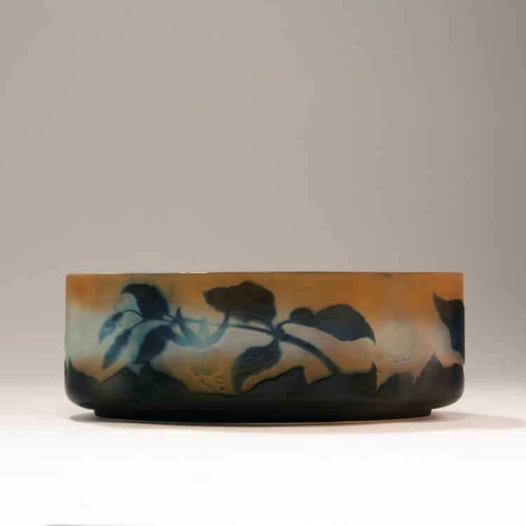 Bild 1 zu Objekt, Schale 'Fuchsias', 1906-14, Gall&eacute;, Etablissements, Nancy, 141C 483