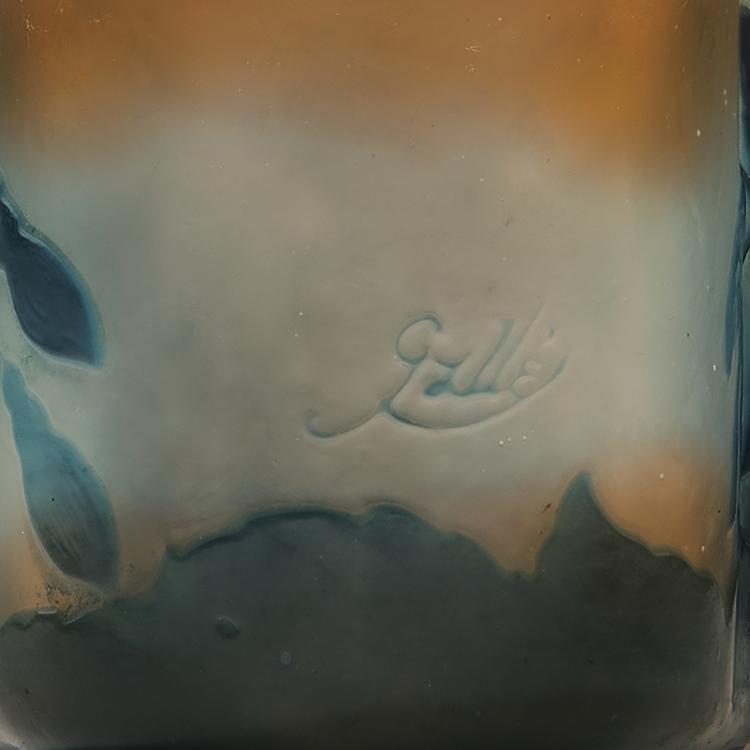 Bild 2 zu Objekt, Schale 'Fuchsias', 1906-14, Gall&eacute;, Etablissements, Nancy, 141C 483