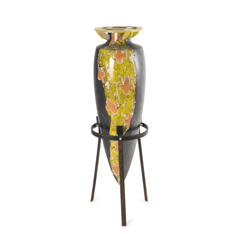 Hauptbild zu Objekt, Large Vase 'Amphora', c. 1990, Cocktail, Berlin, 143B 364