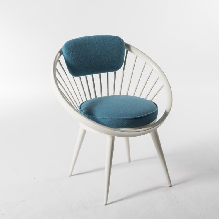 Bild 1 zu Objekt, Sessel 'Circle', um 1955, Swedese M&ouml;bler, Vaggaryd (zugeschrieben), 143B 337