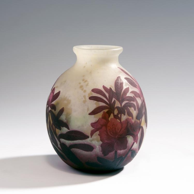 Bild 1 zu Objekt, Vase 'Azal&eacute;e', 1920er Jahre, Muller Fr&egrave;res, Lun&eacute;ville, 141C 504