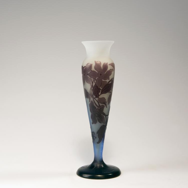 Hauptbild zu Objekt, Vase 'Cl&eacute;matites', 1906-14, Gall&eacute;, Etablissements, Nancy, 141C 481