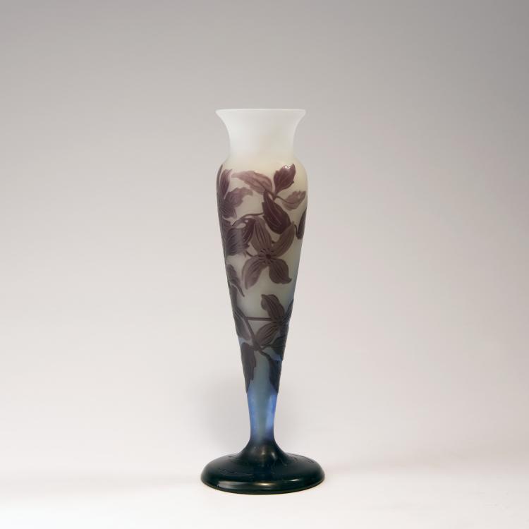 Bild 1 zu Objekt, Vase 'Cl&eacute;matites', 1906-14, Gall&eacute;, Etablissements, Nancy, 141C 481