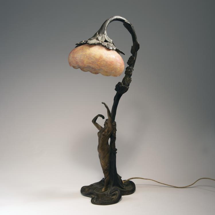 Bild 1 zu Objekt, Tischleuchte, um 1910, Daum Fr&egrave;res, Nancy, 141C 434