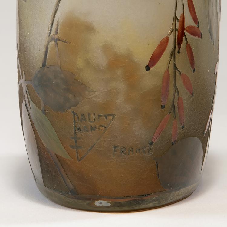 Bild 2 zu Objekt, Vase 'Epine vinette', 1910, Daum Fr&egrave;res, Nancy, 141C 424